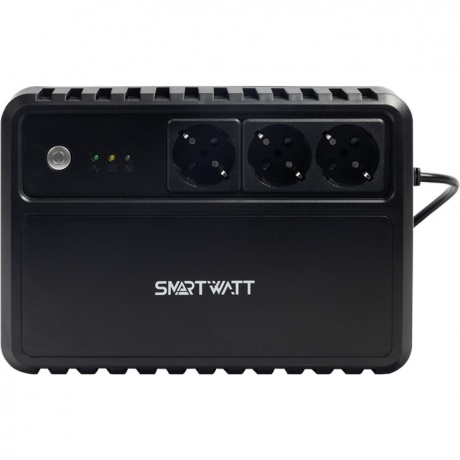 ИБП SMARTWATT UPS SAFE 1000 1000/600 ВА/Вт - фото 2