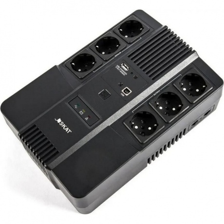 ИБП Бастион SKAT-UPS 600 AI 600ВА/360Вт - фото 2