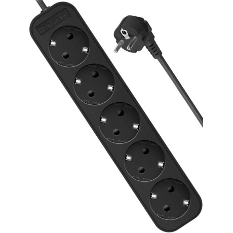 Сетевой фильтр Defender M550 5м, 5 розеток (99331) - фото 2
