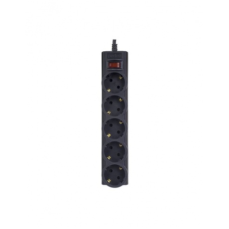 Сетевой фильтр Perfeo Powerx 5м, 5 розеток (PF_A4718) Black