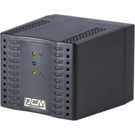 Стабилизатор напряжения Powercom TCA-2000 черный - фото 1