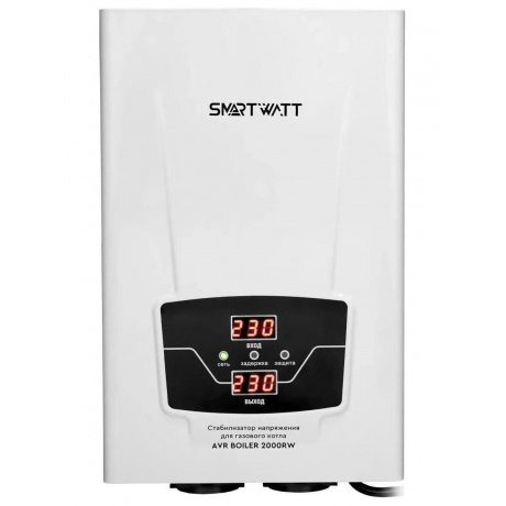 Стабилизатор напряжения Smartwatt AVR Boiler 2000RW 2000ВА белый - фото 1