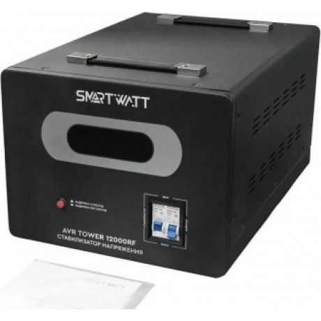Стабилизатор напряжения Smartwatt AVR Tower 12000RF 12000ВА черный - фото 6