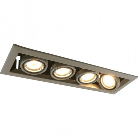 Встраиваемый светильник  Arte lamp Cardani Piccolo A5941PL-4GY