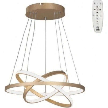 Люстра V2515DT-8/3S, LED 80Вт, 2700-6500К, 6840лм