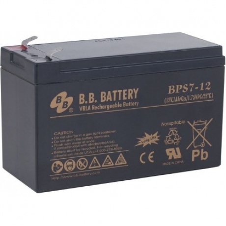 Батарея для ИБП BB Battery BPS 7-12 - фото 1