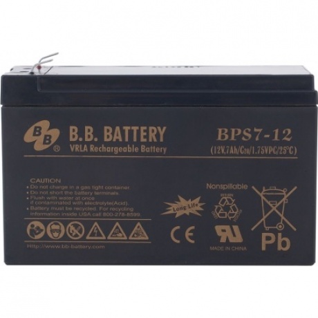 Батарея для ИБП BB Battery BPS 7-12 - фото 2