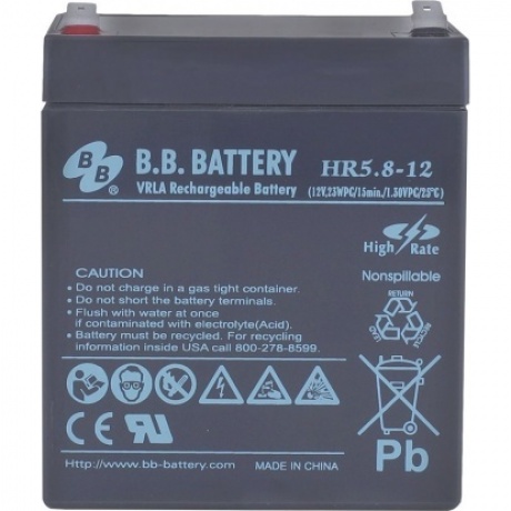 Батарея для ИБП BB Battery HR 5.8-12 - фото 2