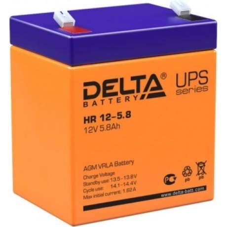 Батарея для ИБП Delta HR 12-5.8 - фото 2