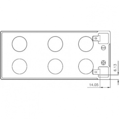 Батарея для ИБП CSB HRL-1234W - фото 4