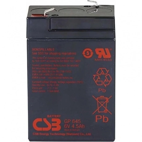 Аккумуляторная батарея для ИБП CSB GP645 4.5 А·ч