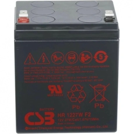 Аккумуляторная батарея для ИБП CSB HR1227W F2 27 А·ч