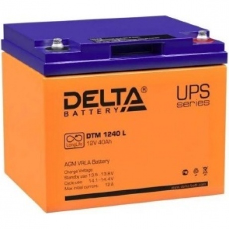 Батарея для ИБП Delta DTM 1240 L 12В 40Ач - фото 1