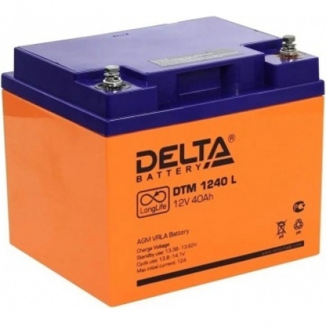 Батарея для ИБП Delta DTM 1240 L 12В 40Ач - фото 2