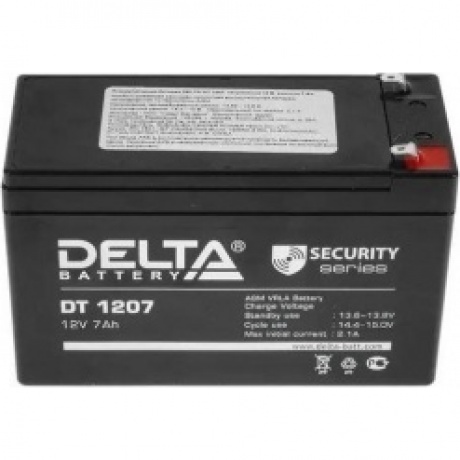 Батарея для ИБП Delta DT 1207 12В 7Ач - фото 2