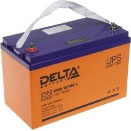 Батарея для ИБП Delta DTM 12100 L 12В 100Ач - фото 1