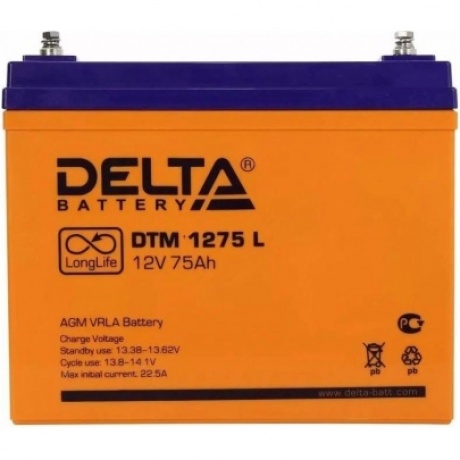 Батарея для ИБП Delta DTM 1275 L - фото 2