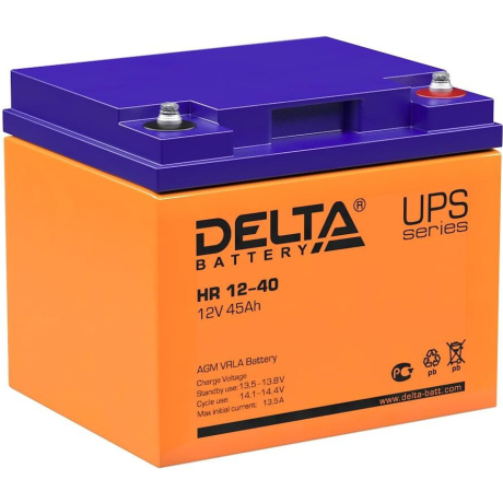 Батарея для ИБП Delta HR 12-40 - фото 1