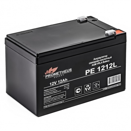 Батарея для ИБП Prometheus Energy PE 1212L 12В 12Ач - фото 1