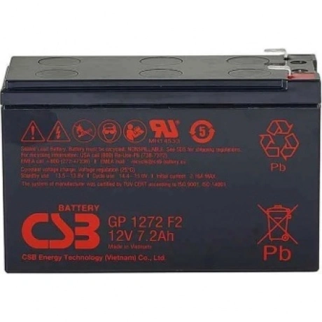 Батарея для ИБП 12V 7Ah CSB GP1272F2