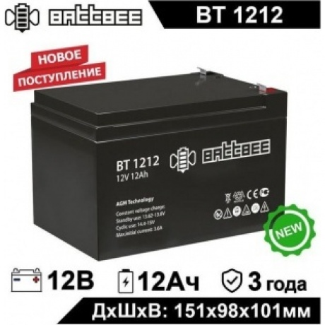 Батарея для ИБП Delta  BattBee BT 1212 - фото 2