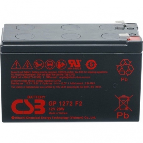 Батарея для ИБП CSB GP1272  F2 - фото 1