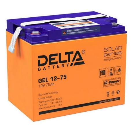 Батарея для ИБП Delta GEL 12-75 - фото 1
