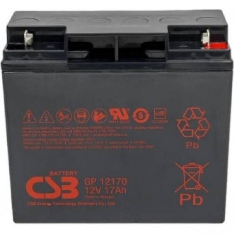 Батарея для ИБП CSB GP12170 B3 12В 17Ач - фото 3