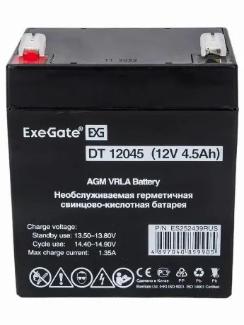 Батарея для ИБП Delta DT 12045 12В 4.5Ач
