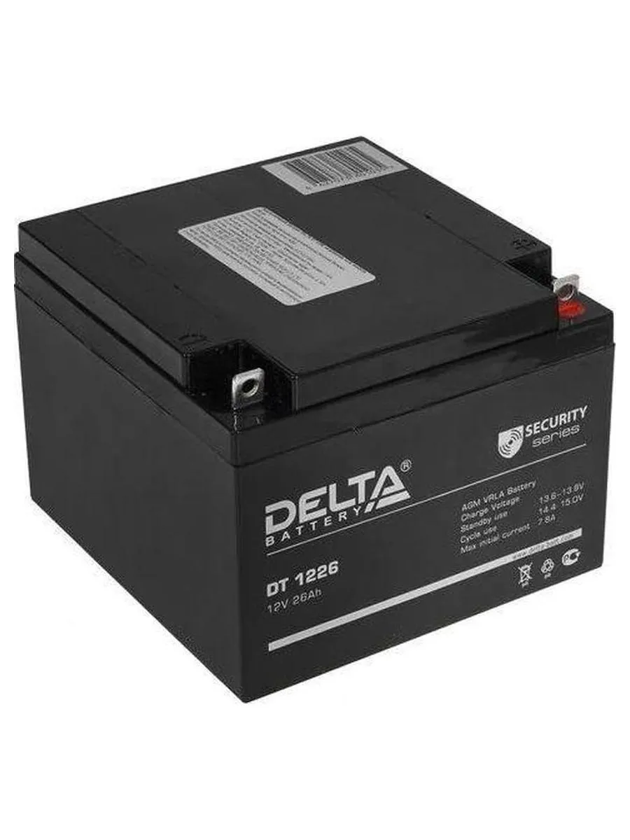 Батарея для ИБП Delta DT 1226 12В 26Ач - фото 4