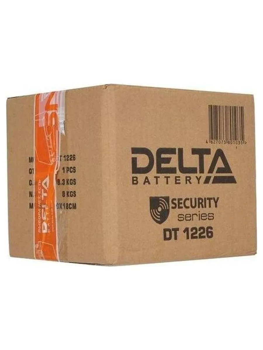 Батарея для ИБП Delta DT 1226 12В 26Ач - фото 8