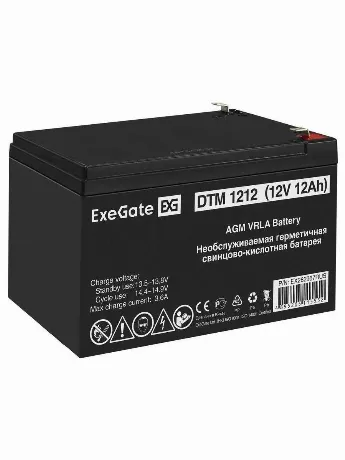 Батарея для ИБП Exegate EX282967 12В 12Ач