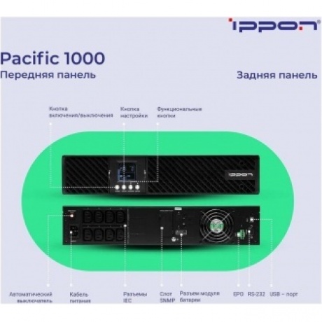 Батарея для ИБП Ippon Pacific 1000 24В 9Ач - фото 20