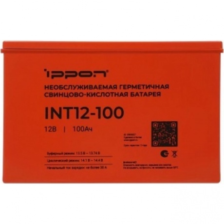 Батарея для ИБП Ippon INT12-100 12В 100Ач - фото 6