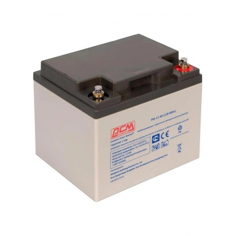 Батарея для ИБП Powercom PM-12-40 12В 40Ач - фото 1