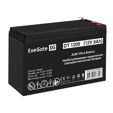 Батарея для ИБП Exegate DT 1209 (EX297518RUS) - фото 1