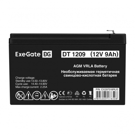 Батарея для ИБП Exegate DT 1209 (EX297518RUS) - фото 2