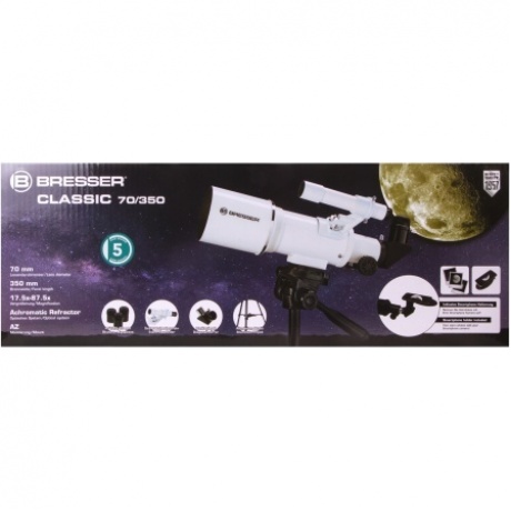 Телескоп Bresser Classic 70/350 AZ - фото 8