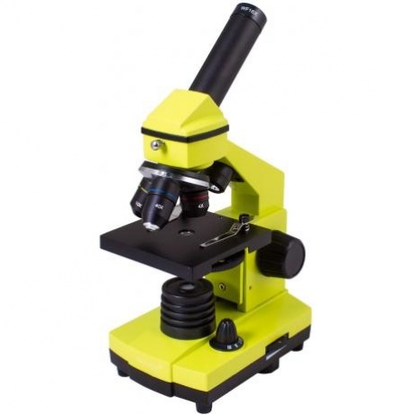 Микроскоп Levenhuk Rainbow 2L PLUS Lime Лайм - фото 1