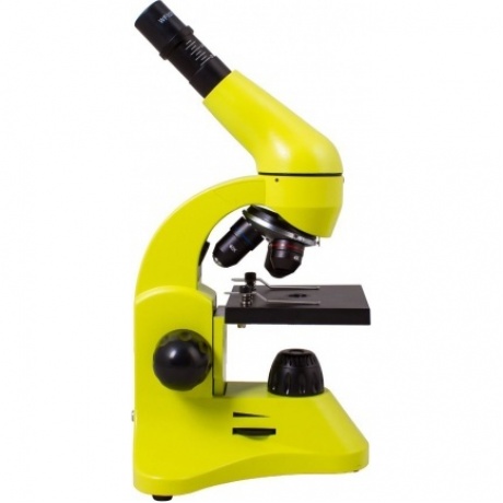 Микроскоп Levenhuk Rainbow 50L Lime Лайм - фото 4