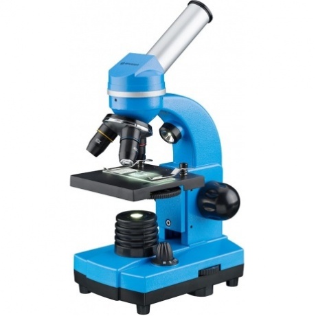 Микроскоп Bresser Junior Biolux SEL 40–1600x, синий - фото 1