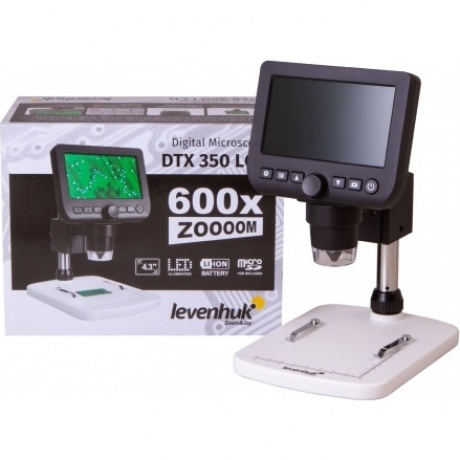 Микроскоп цифровой Levenhuk DTX 350 LCD - фото 8