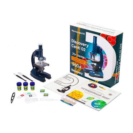Микроскоп Discovery Centi 02 с книгой - фото 2