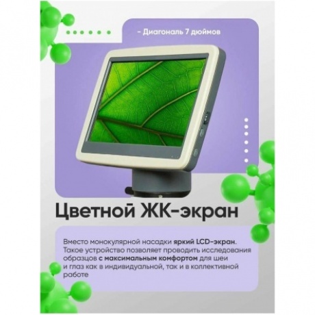 Микроскоп цифровой Levenhuk D450L LCD 7" - фото 16