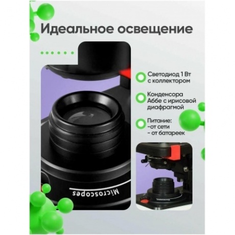 Микроскоп цифровой Levenhuk D450L LCD 7" - фото 18