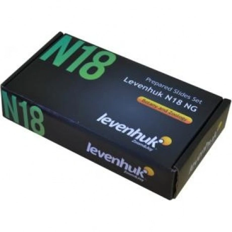 Набор микропрепаратов Levenhuk N18 NG