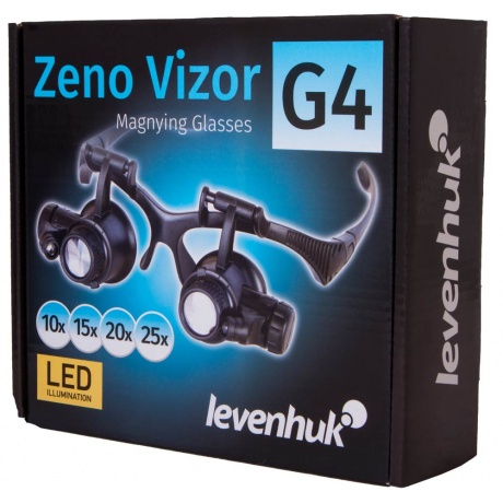 Лупа-очки Levenhuk Zeno Vizor G4 - фото 2