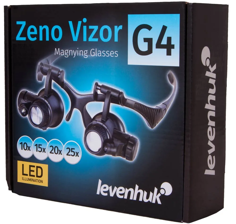 Лупа-очки Levenhuk Zeno Vizor G4 - фото 2