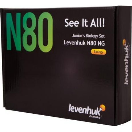 Набор микропрепаратов Levenhuk N80 NG Увидеть все! (RU) - фото 1