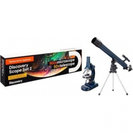 Набор Levenhuk Discovery Scope 2 с книгой - фото 2